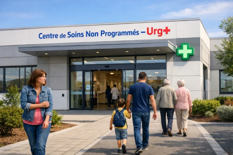 Se rendre au Centre De Soins Non Programmés – Urg+ : Infos